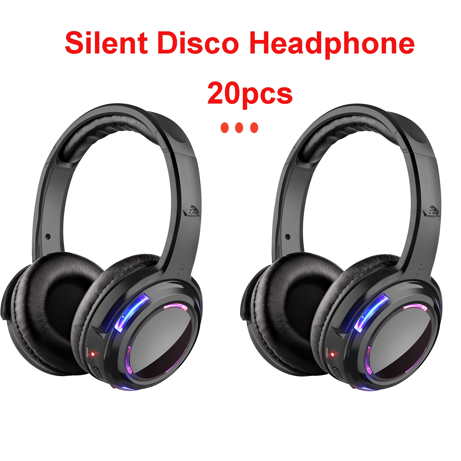 Silent Disco Best Rechargeable Wireless Headphones Rf Silent