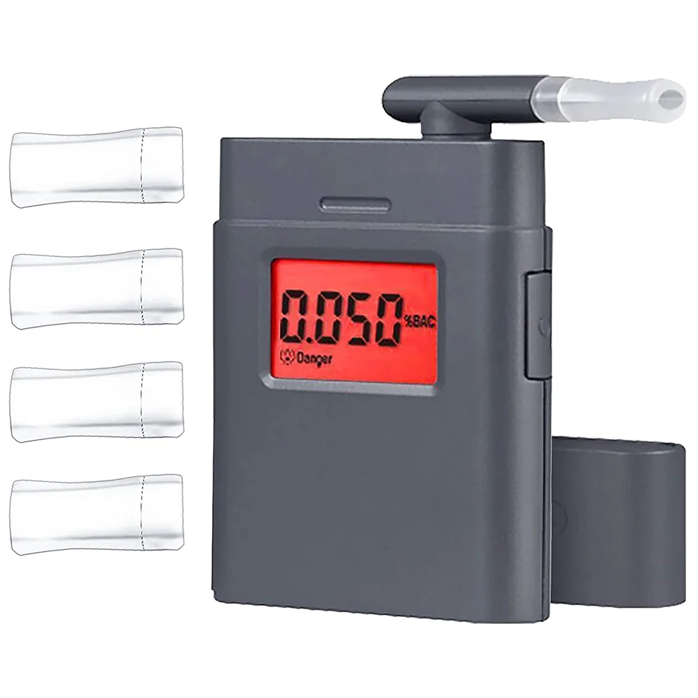 Breathalyzer High Accuracy Mini Alcohol Tester Alcometer Alcotest Remind Driver Safety in Roadway Diagnostic Tool