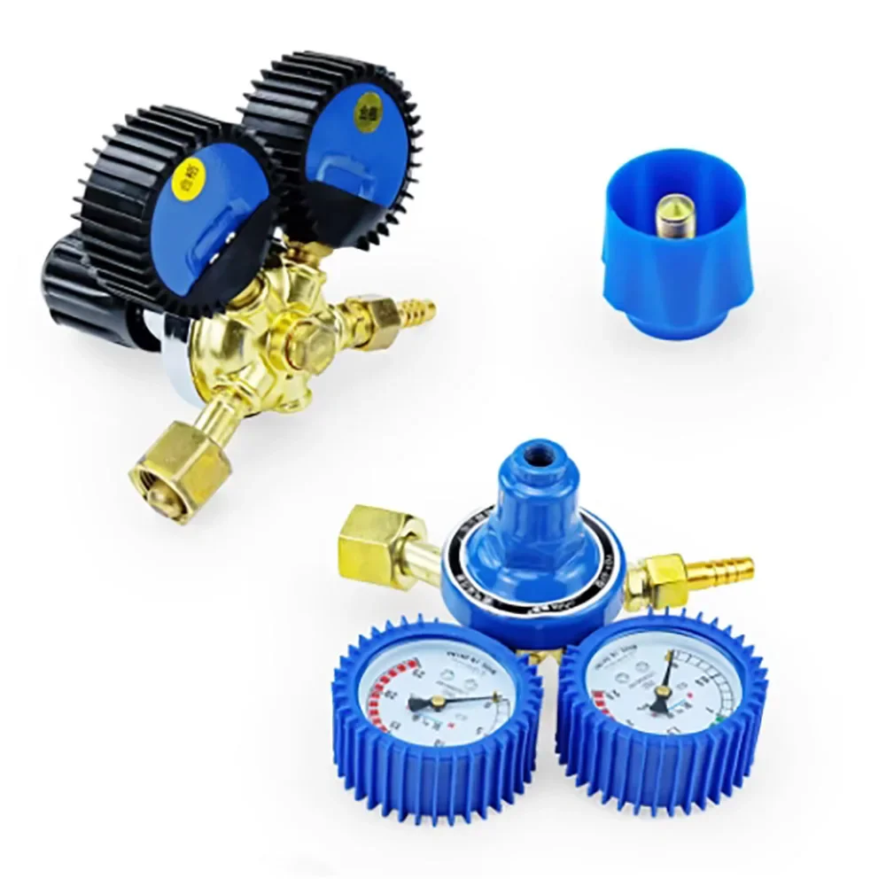 Oxygen/Acetylene/Propane/Nitrogen/Carbon Dioxide Regulator Gas Pressure Reducing Valve Welding Pressure Gauge Gas Torch Cutting