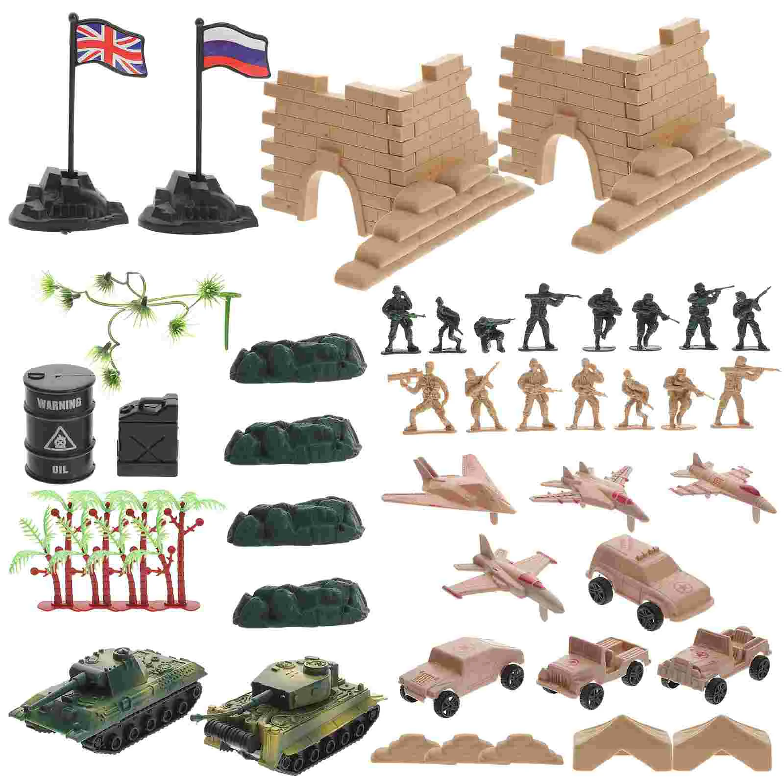 

Soldier Model Car Toy Simulated Equipment Tank Plastic Toys Child for Boys Kits Kids