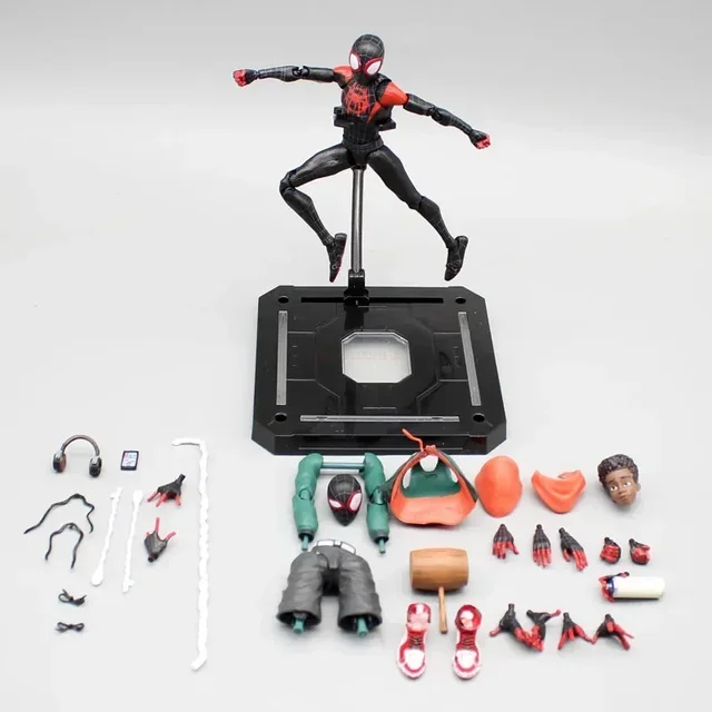 Marvel Legends Spiderman Action Figure Spider-verse Miles Morales Action Figure - Image 3