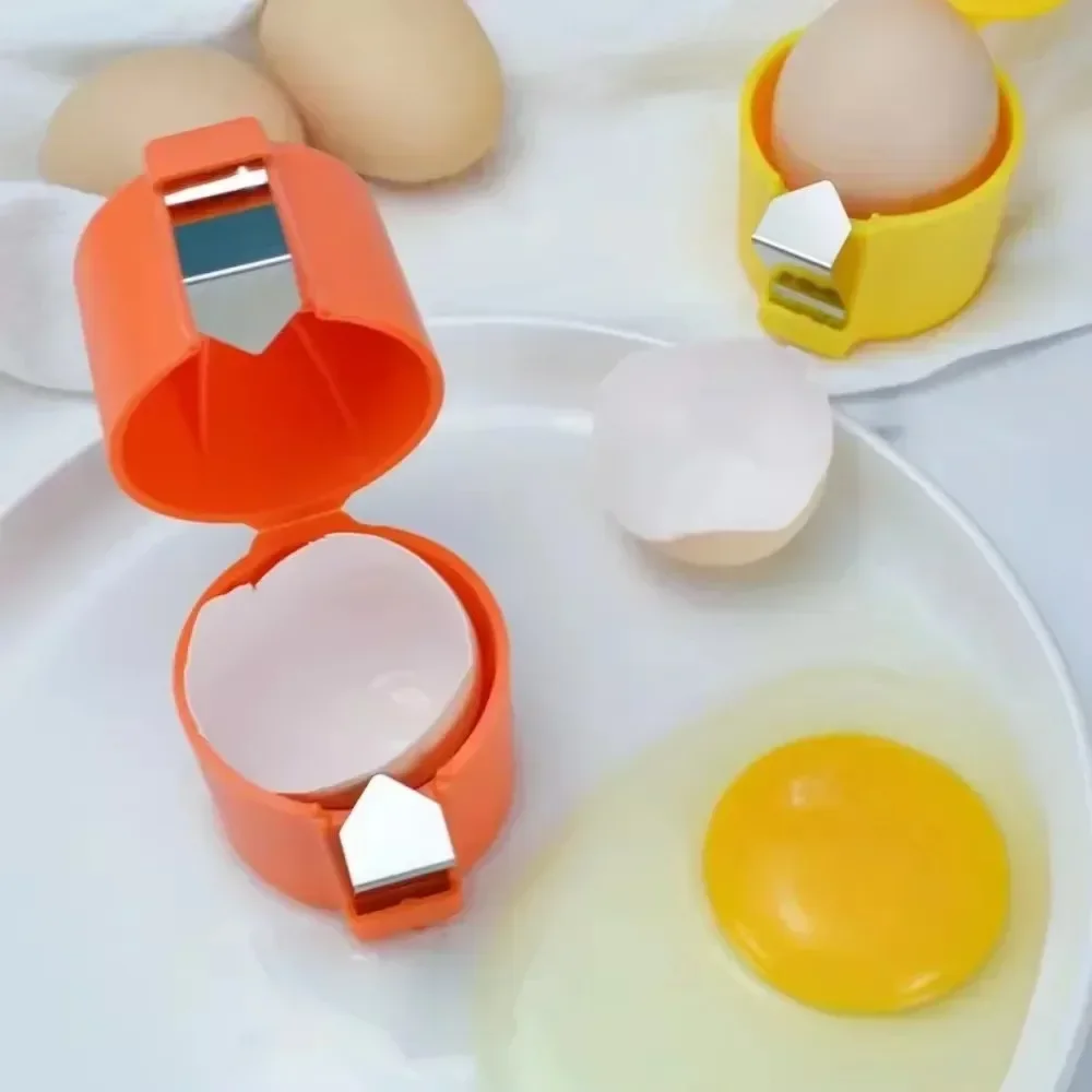 Egg Shell Opener 3Pcs/Set Egg Shell Opener for Hard Boiled Eggs Handheld Easy Egg Peeler Tool Kitchen Gadgets