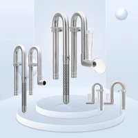 AQUAPRO Mini Stainless Steel Inlet Outlet Skimmer Pipes Fish Shrimp Filtration Aquarium Accessories Filter Akvarium Brine Shrimp 1