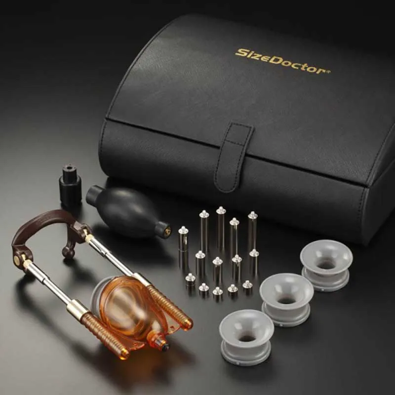 Dispositivo Di Trazione Del Pene Medico Di Dimensioni Maschili Per L'Allenamento Del Pene Prolongado Pene Extender Ingranditore Del Pene Ingrandimento