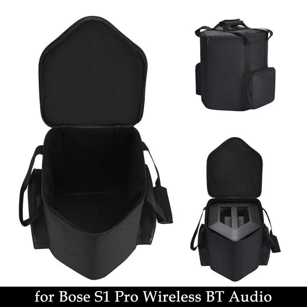 

Сумка для переноски с двойной молнией, жесткая Защитная Сумочка, вместительная, для звукового микрофона Bose S1 Pro