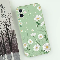 Charming Daisy Flower Shockproof & Dustproof Silicone Phone Case - iPhone 12 (-1)