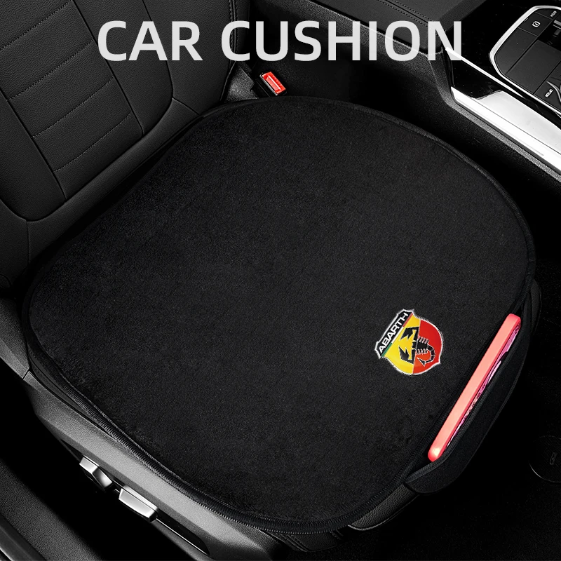 Cuscino Per Seggiolino Auto Copertura Antiscivolo Peluche In Velluto Di Seta Ghiaccio Per Fiat Abarth 595 Abarth 500 Abarth 124 Accessori Auto