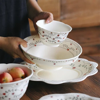 Matte Ceramic Dinnerware Set New Stylish and Beautiful Ceramic Elegant and Durable Tableware for Home or Restaurant Use