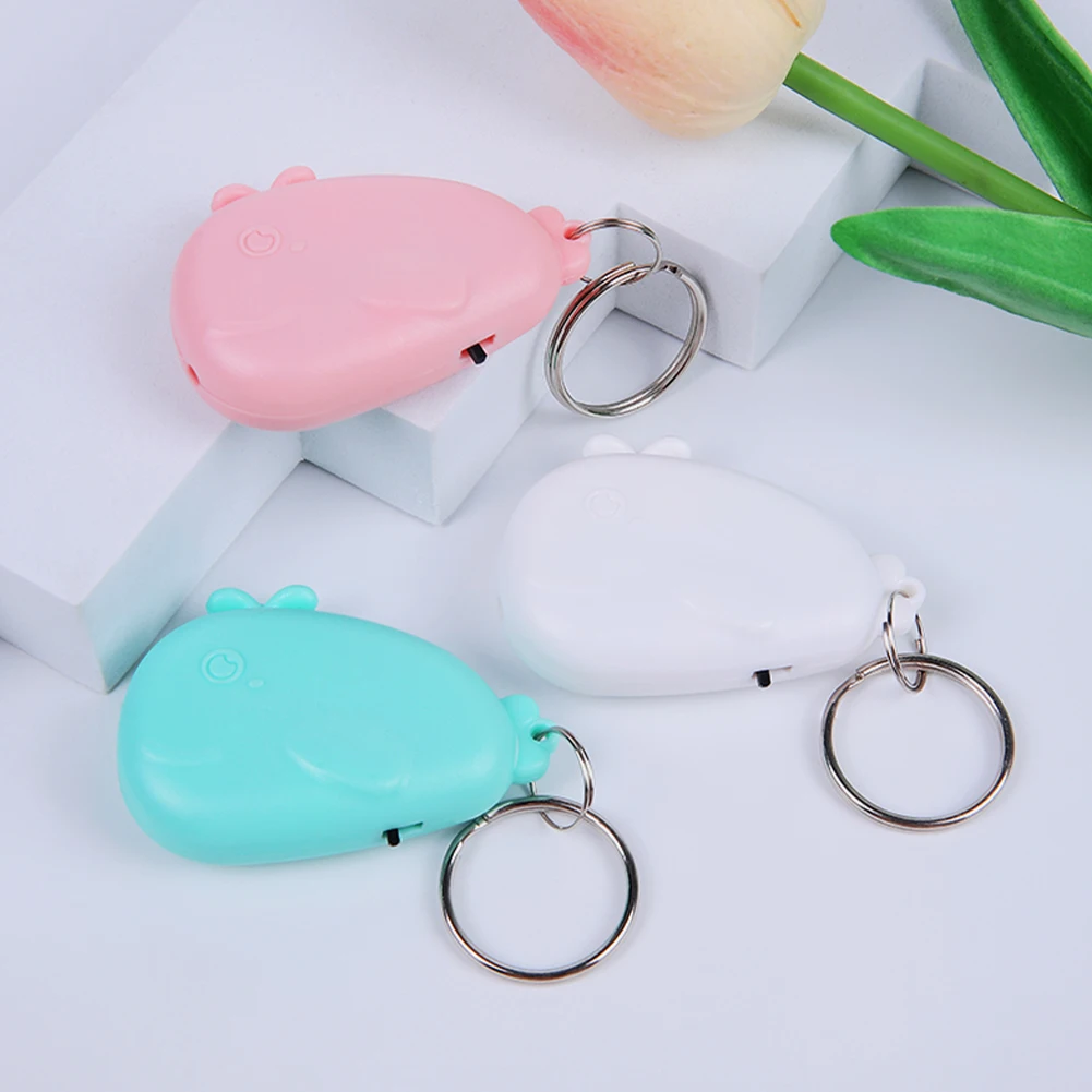 Whale Whistle Sound Anti-Lost Alarm Key Finder Locator Portable Pet Child Anti-Theft Locator With LED Flashlight