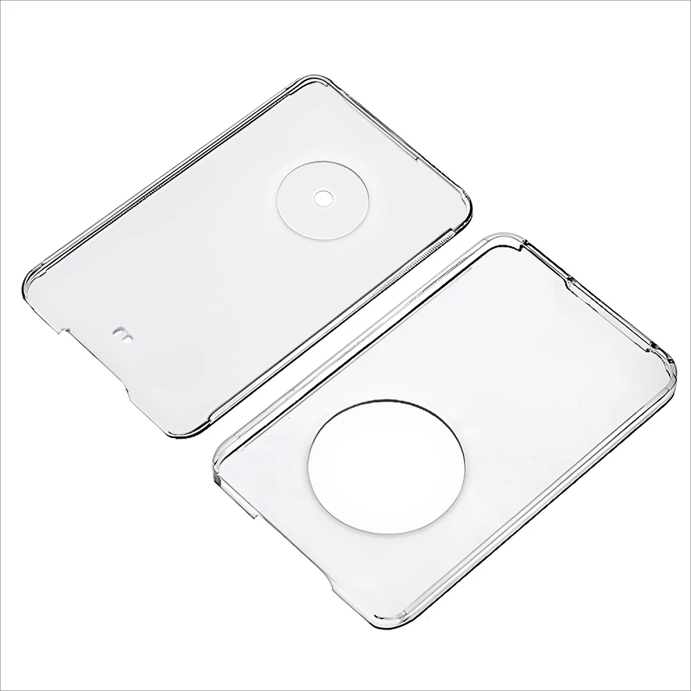 capa rígida cristal transparente de proteção total para apple vídeo ipod de