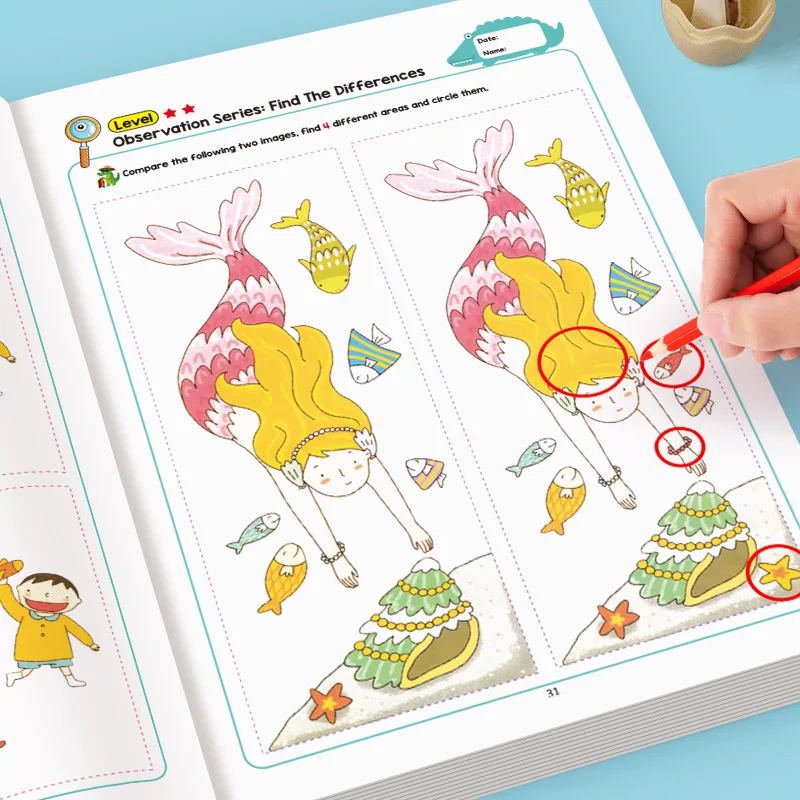 Visual Discovery Challenge: Concentration Training and Fun Puzzle Book