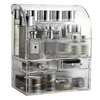 Multi-layer Large Cosmetic Storage Box Bathroom Skin Care Storage Box Transparent Acrylic Large Capacity Storage Cabinet 6