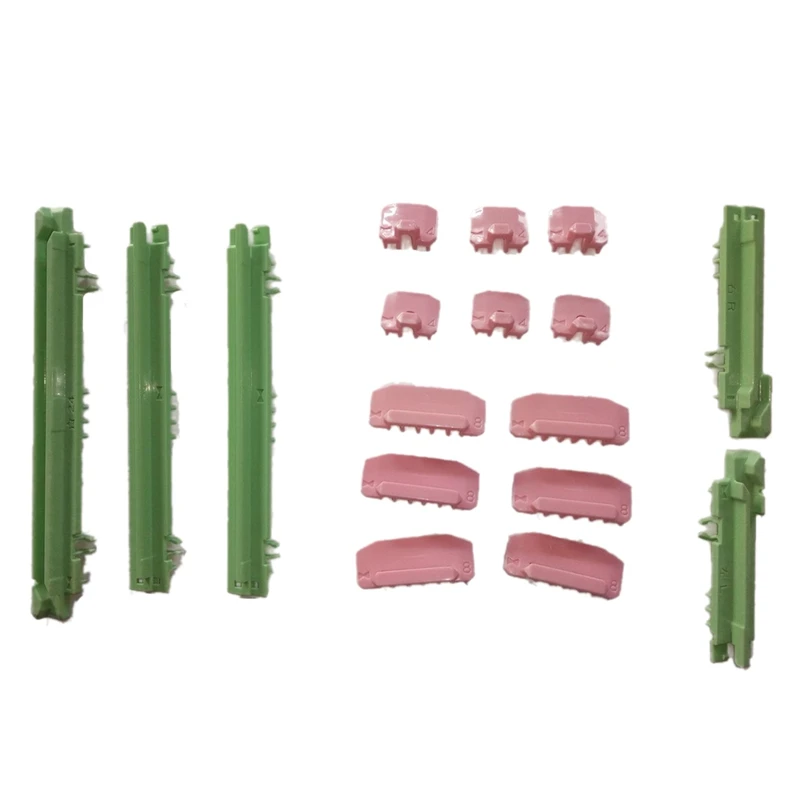 17Pcs Motif Cam L-Point Cams Lace Carriage Spare Parts For Brother Knitting Machine Accessories KH860 KH871