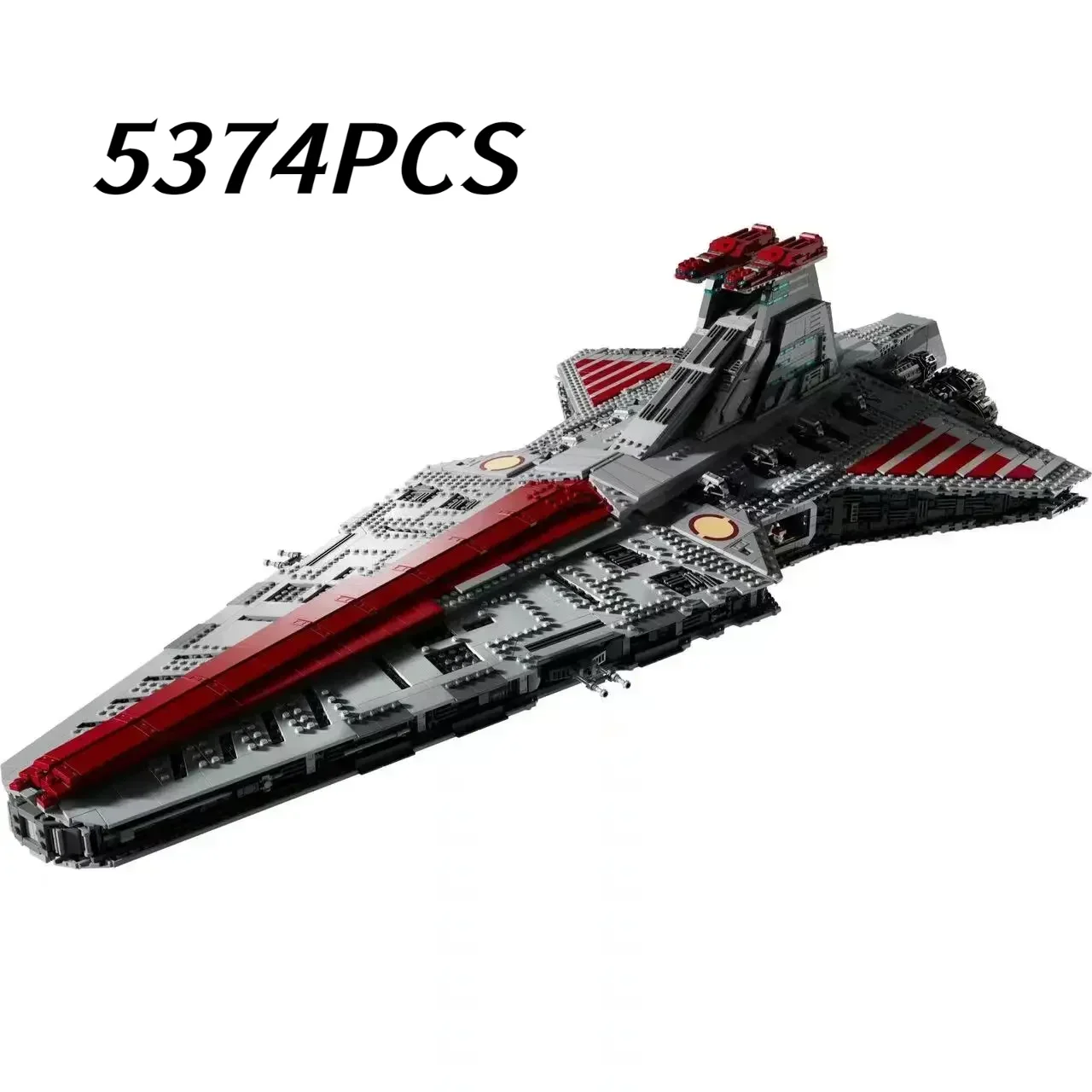 

2023 NEW 75367 Biggest Venator Class Republic Attacks Cruiser Building Set Blocks Bricks Toys for Adult Boy Christmas Gifts