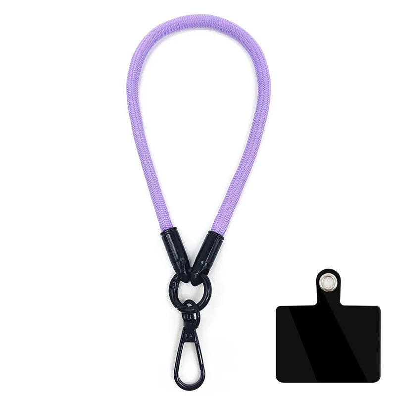 Enhanced Cell Phone Case Lanyard Wrist Strap with Card Holder - Versatile Smartphone and Keychain Accessory