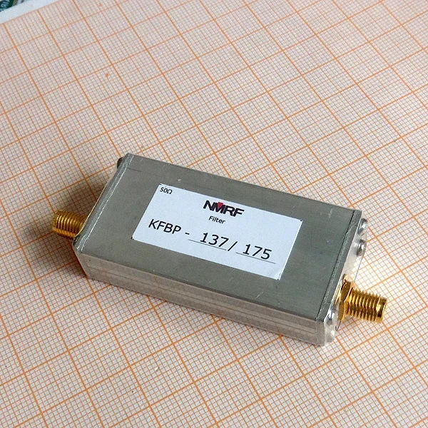 

137-175 МГц VHF полосный фильтр, интерфейс SMA
