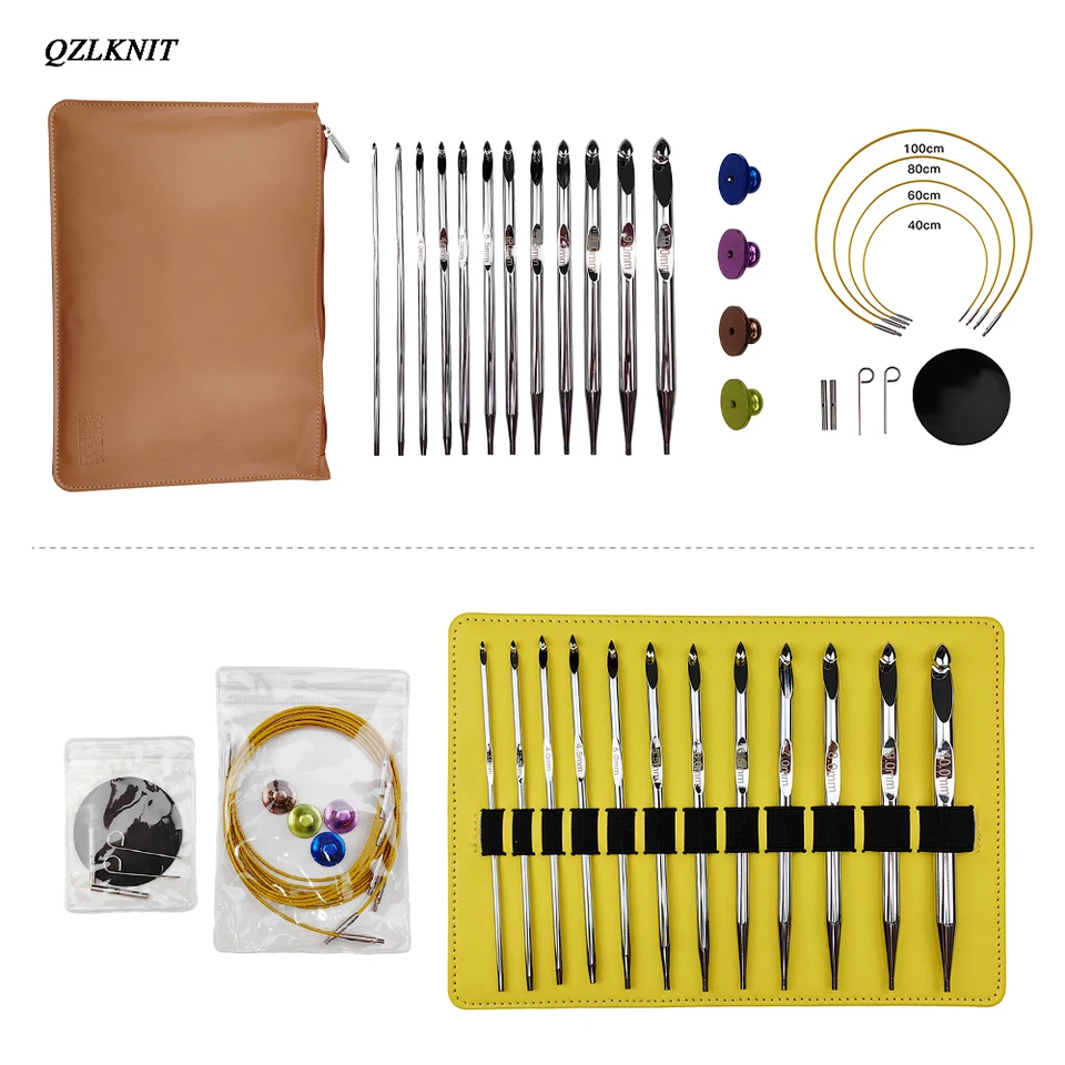 SEVENSUN MIMOSAかぎ針フックセット 0.6mm 0.8mm 1.0mm 1.0mm 1.2mm