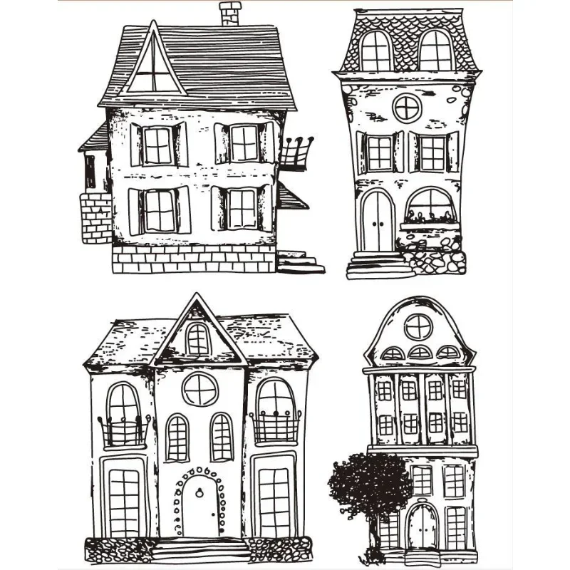 Винтажный прозрачный силиконовый штамп для дома, сделай сам, скрапбукинг, тиснение, украшение, альбом, карточка, резиновый штамп, декоративные принадлежности