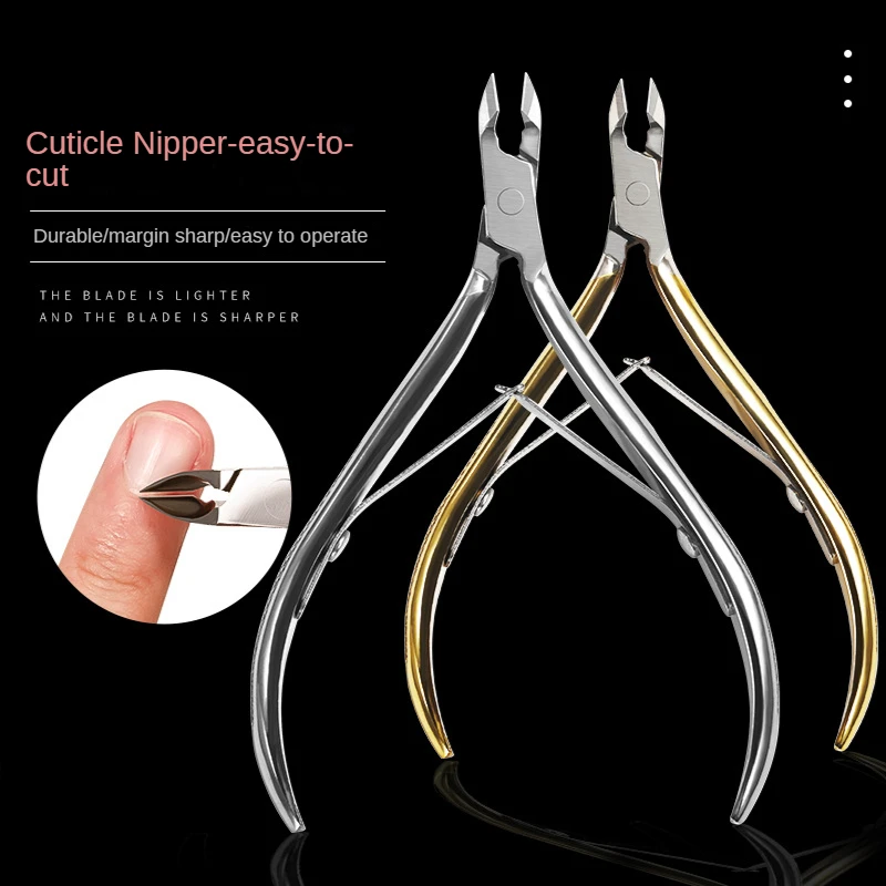 Cuticle Nippers Nail Manicure Cuticle Scissors Clippers Trimmer Dead