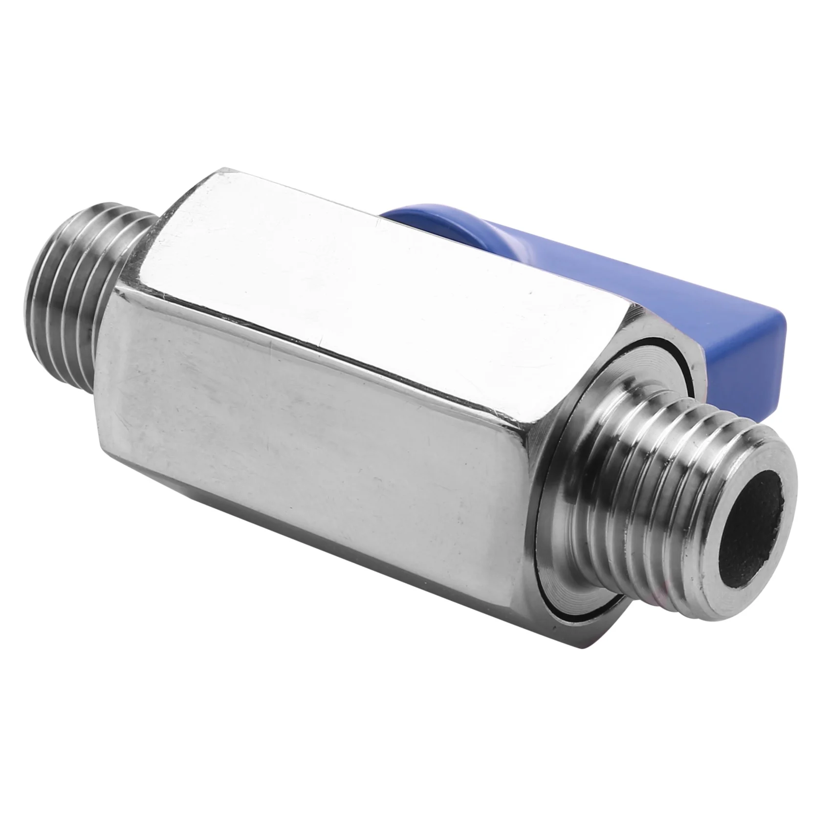 ABZV-Stainless Steel Ball Valve-1/4 Inch NPT Thread Male Small Mini Ball Valve (1/4inch Male&Male)