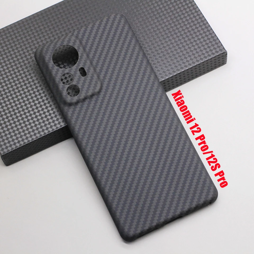 Amstar Carbon Fiber Protective Case for Xiaomi 12 12S Pro 12X Premium Ultra-thin Aramid Fiber Cover for Xiaomi 12S Ultra Cases iphone 12 pro flip case