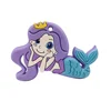 BPA Free Animal Silicone Teethers Mermaid Baby Teething Product Food Grade Tiny Rod Shower Gifts Cartoon New Arrival 1