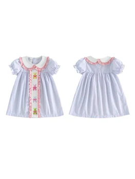 Bunny Plaid Easter Dress 1