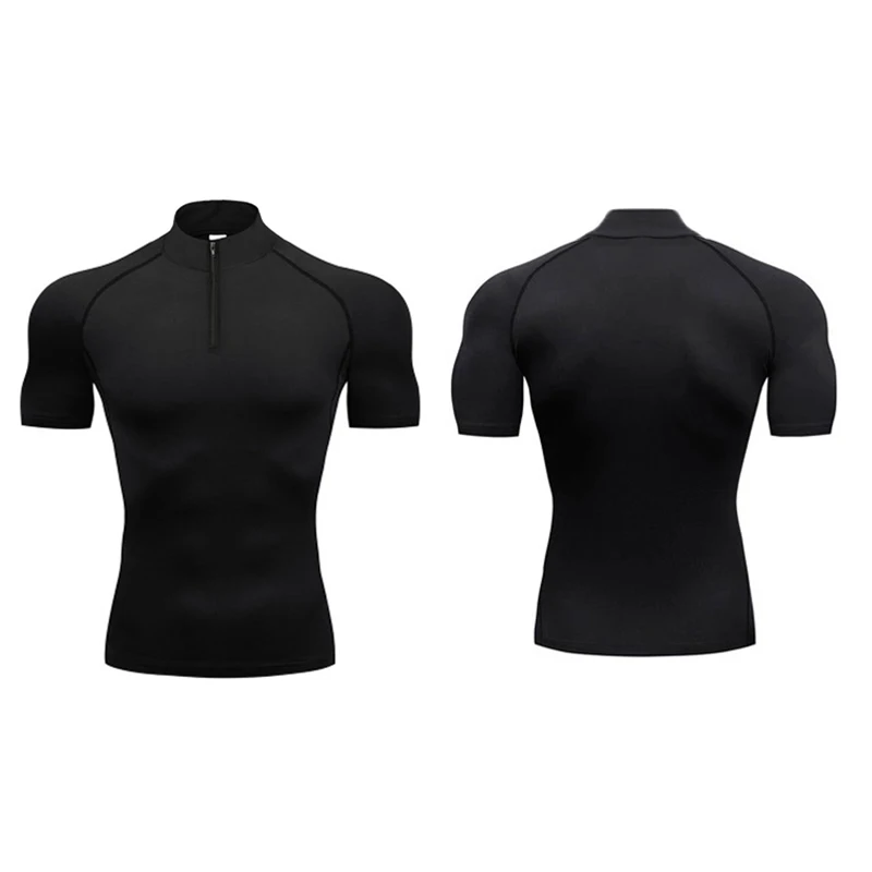 Compression T Shirt Sport T Shirt Short Sleeve T Shirt Running T Shirts Running T Shirt Fitness Clothes Men T Shirts Men Running Short Sleeve T-shirt Gym Clothes Summer Tight Fitness Polo Shirt
