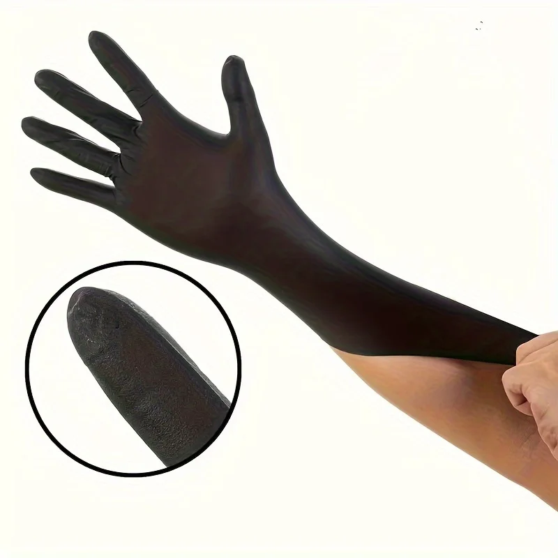Disposable Gloves 20/50/100pcs Nitrile for Cleaning Hairdressing Waterproof Fingertip Dishwashing Tattoo
