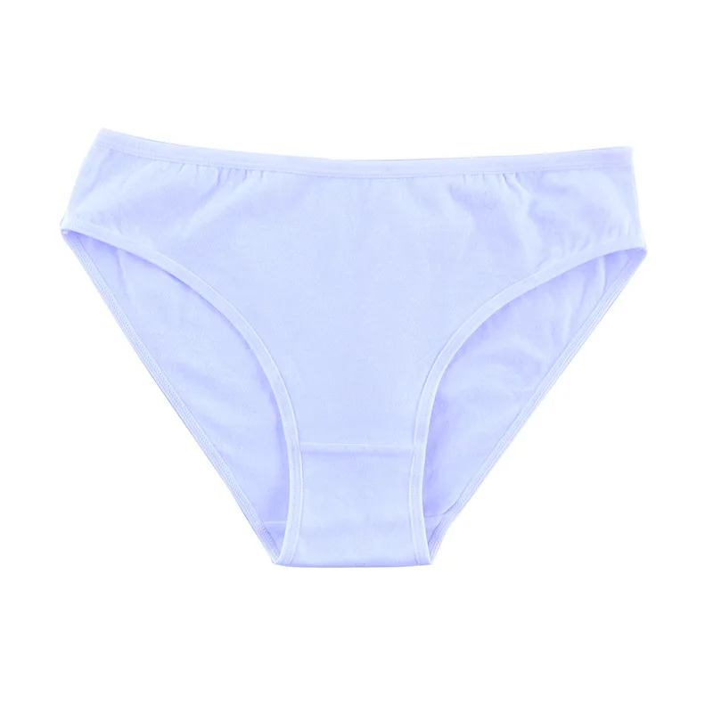 Women Panties Girl Sexy Underwear Solid Color Middle-Waisted Briefs Female Ventilation Soft Cotton Women's Underpants women panties female underwear cotton panties womens underwear