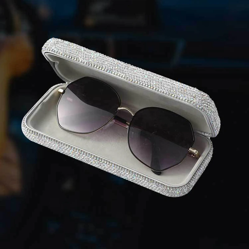 Custodia per occhiali da sole in pelle nappata · Marrone · Accessori | Massimo Dutti