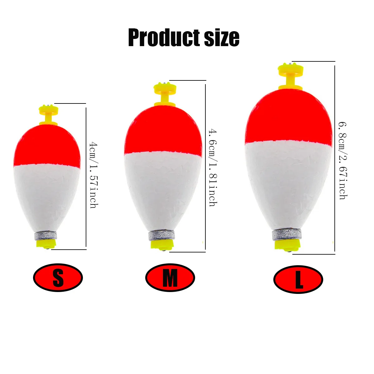 Fishing Bobbers Float Set 6