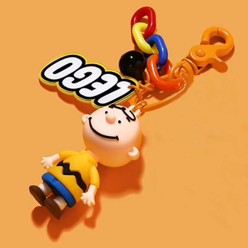 Porte-clés Snoopy – Lot De 4 Pendentifs Mignons – Pour Sac, Clés, Sac à Dos – Déco Anime