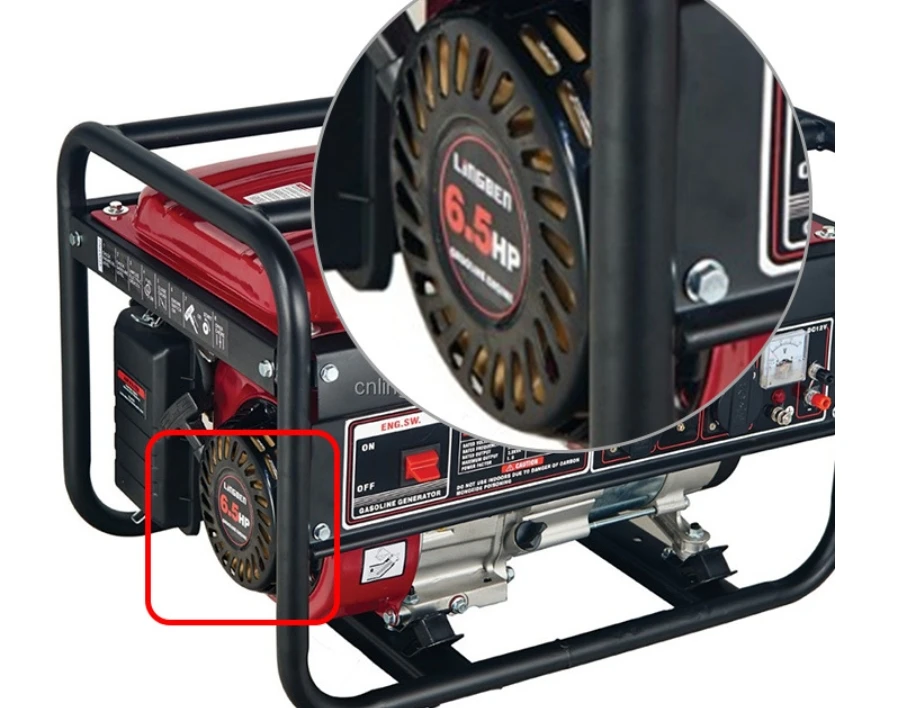 Portable Gasoline Generator Manual Start Single-phase 220V 3kw Domestic Small Generator