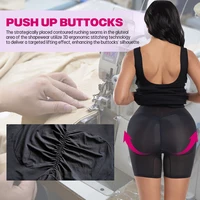 Women Built in Shapewear Maxi Dress Body Shaper Under Dress One Piece Tummy Control Knee Length Skirt Dresses Shapewear 2