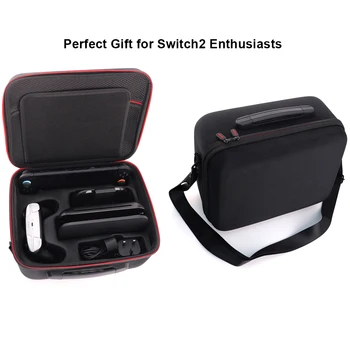 Custodia da trasporto per switch 2 Borsa da trasporto Valigia Custodia per carte da gioco Custodia per switch 2 EVA Grandi accessori