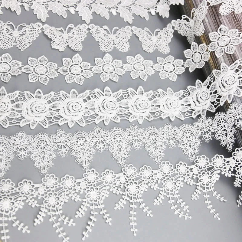 Handmade lace jewelry patchwork material ribbon DIY sewing garment accessories 1 yards/lot