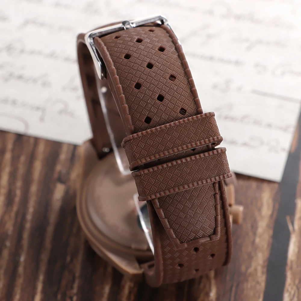 Breathable Premium Silicone Waterproof Watch Strap - Soft Wrist Band Accessories