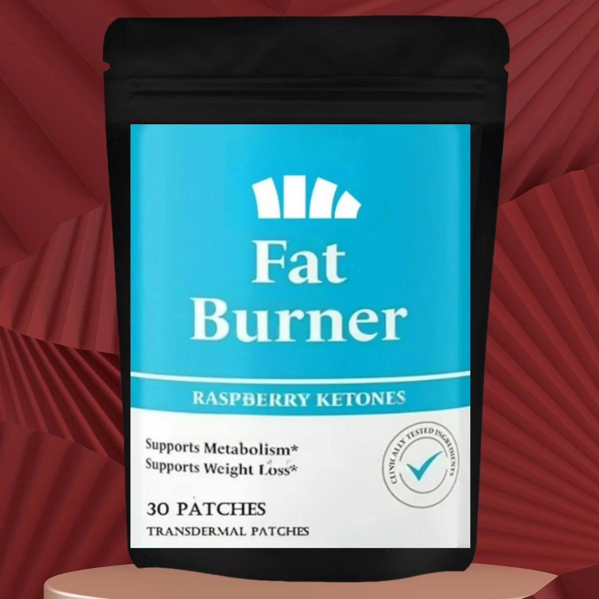 30 Patches Fat Burner Raspberry Ketones Detox Slimming Belly Promotes Metabolism and Fat Burning Transdermal Patches