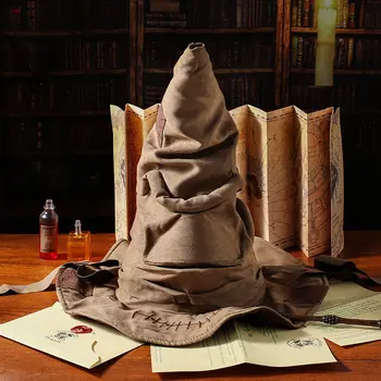 Fashion Leather Wizard Witch Hat – Potter Style Sorting Hat 1