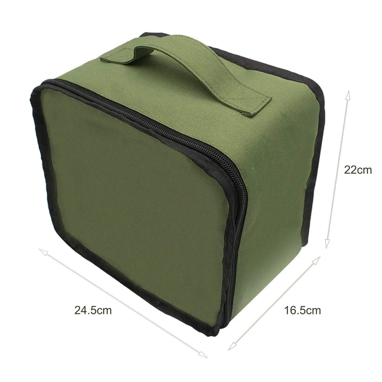 1x Outdoor Camping Gas Tank Storage Bag Large Capacity Tool Bag Gas Canister Picnic Cookware Utensils Kit Canister Stove