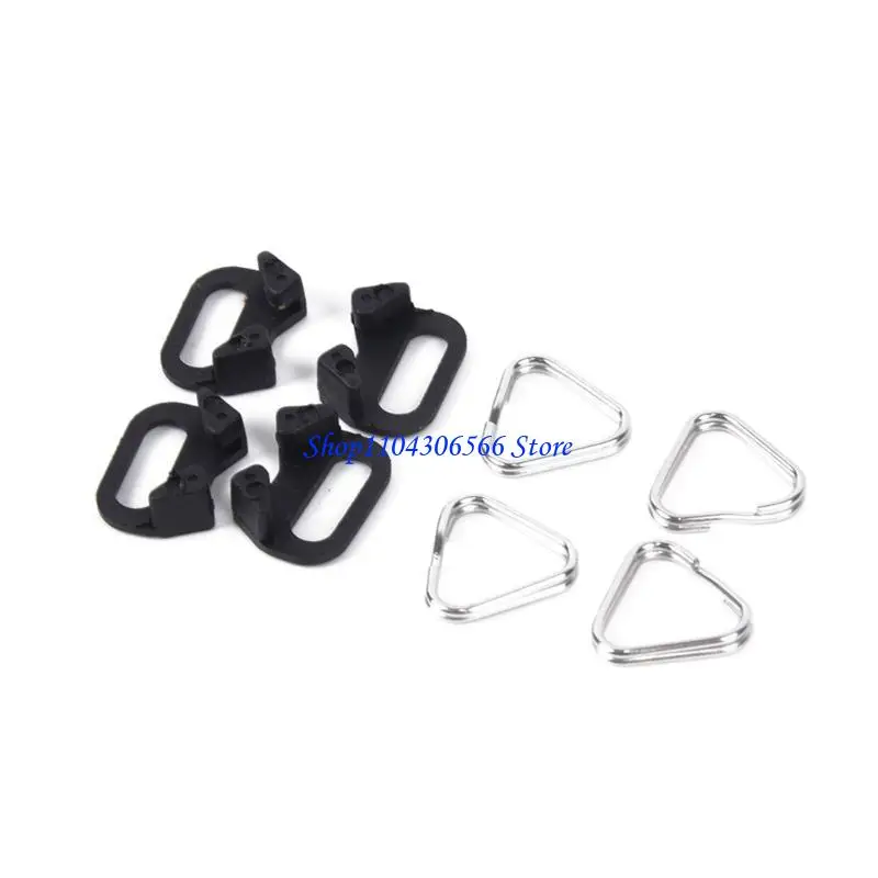 02DD 4Pcs 카메라 스트랩 후크 러그 카메라 어깨 끈에 대 한 벨트 후크 끈