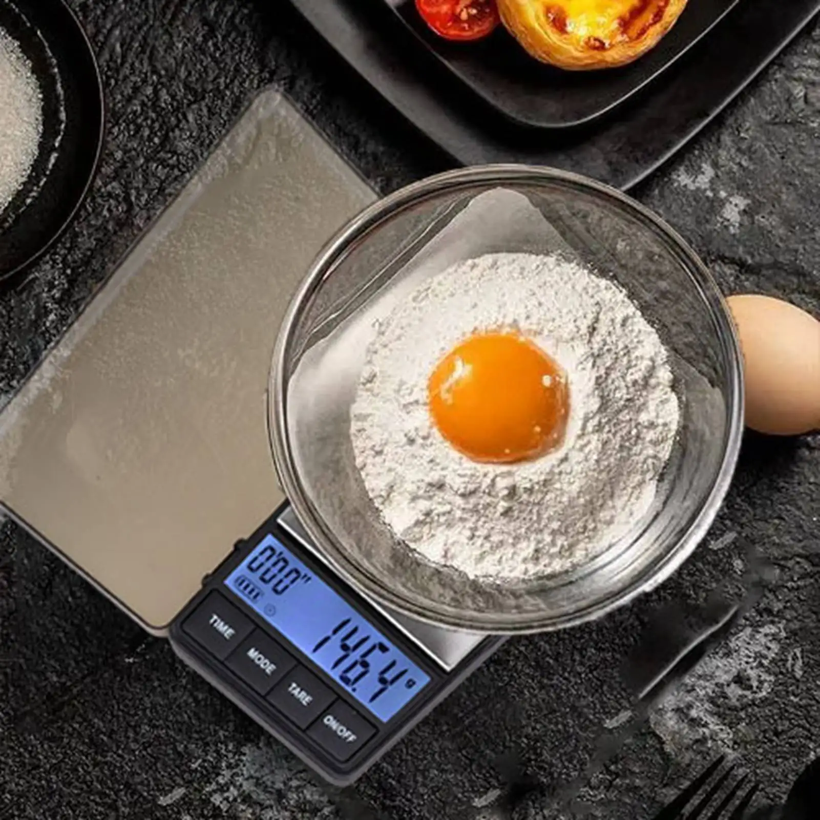 

Small Coffee Scale Sensitive Accurate 1000g 0.1g Digital Pocket Coffee Scale With Timer Tare Function