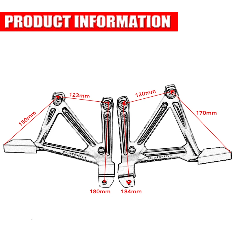 Pedaline Moto Per R1200GSA R 1200 Per GS Per OC Per ADV Per GS R1200