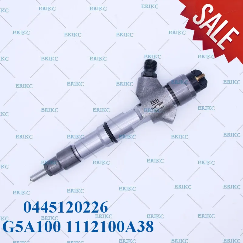 

ERIKC инжектор 0445120226 топливный диспенсер сопло пистолет 0445 120 226 CR инжектор 0445120226 Автомобильная деталь инжектор CRIN 3 для Yuchai YC6G