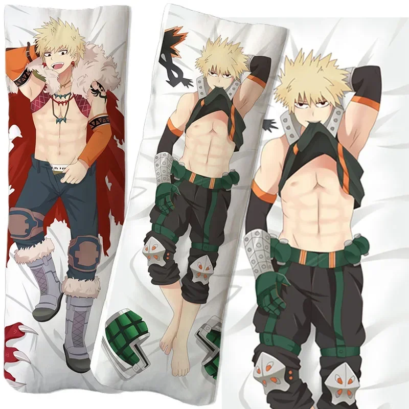 

Наволочка для тела с мотивом аниме «Моя геройская Академия», двустороннее постельное белье с 3D принтом, настраиваемая, для обнимания тела, сексуальная женская наволочка Otaku