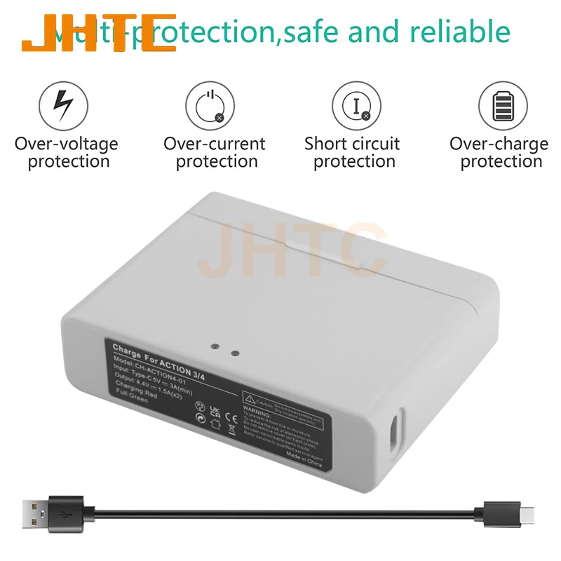 Caméra Action 360° 4K avec Batterie - Lot Multiple
