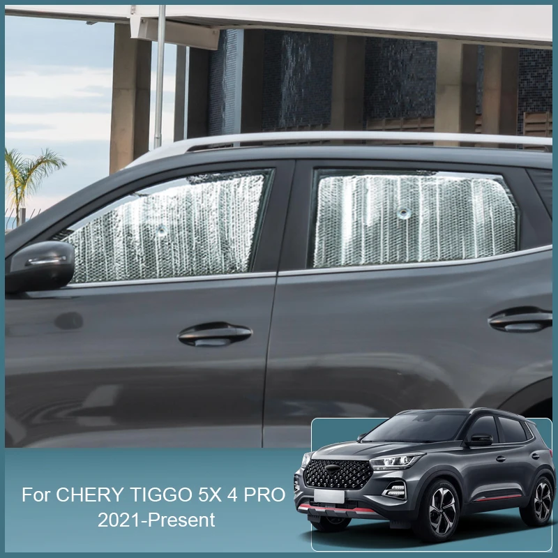 

Car Front Windshield Sunshades UV Protection Cover Window Curtain Sun Shade Visor Accessory For CHERY TIGGO 5X 4 PRO 2021-2025