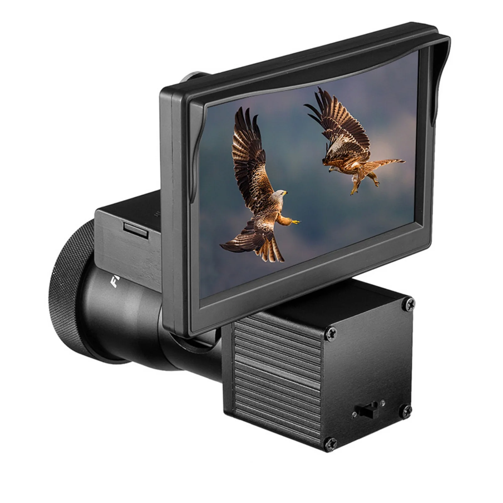 

Night Vision Kit HD 1080P 4.3 Inch Display Siamese Scope Video Cameras Infrared Illuminator Riflescope Hunting Optical