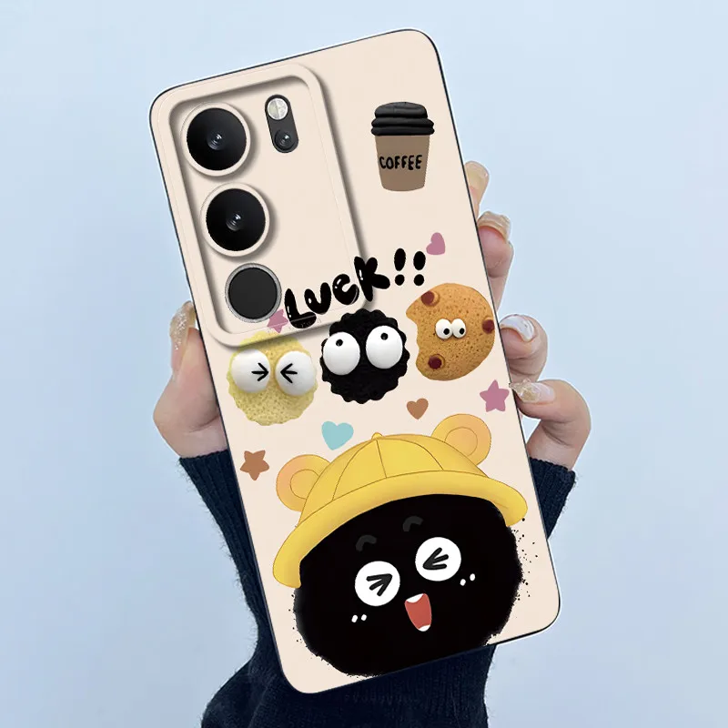 Cute Panda and Cats Silicone Soft Back Cover – Shockproof Casing
